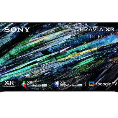 Sony Bravia 139 cm (55 inches) XR Series 4K Ultra HD Smart OLED Google TV XR-55A95L (Black)