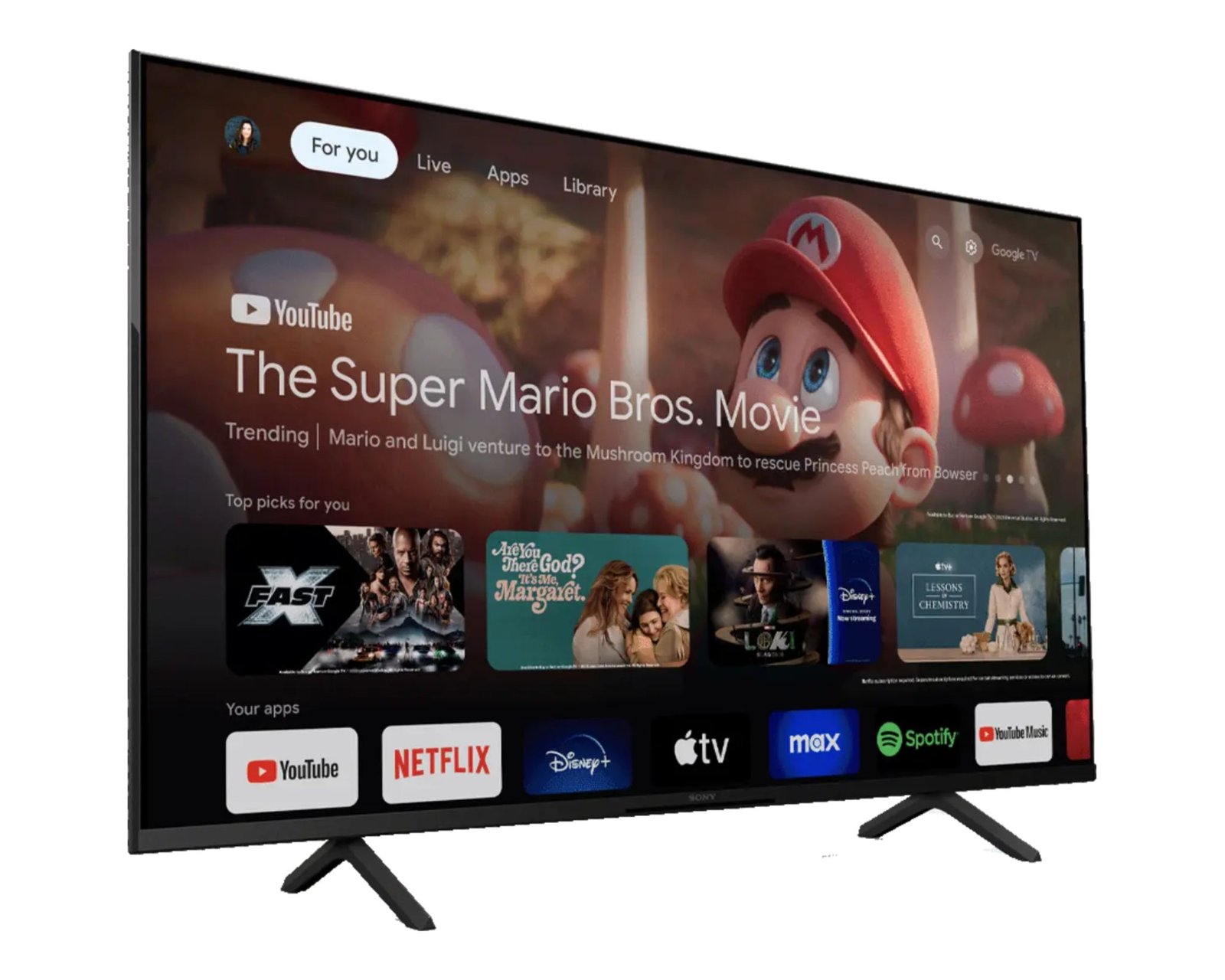 BRAVIA 3 50” class LED 4K HDR Google TV (2024) - Image 2